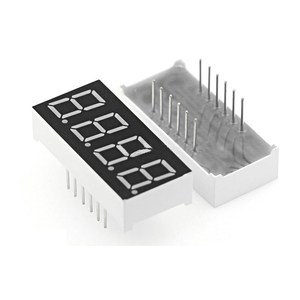 Gemeinsame Kathode 0,56 Zoll 7-Segment-LED-Anzeige Rot 4-Bit-4-stellige 12-PIN-LED-Anzeigeuhr Digitale Röhren-LED - Product Image 4