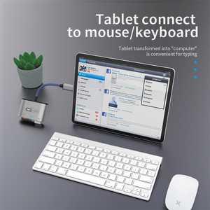 USB3.0 c型读卡器OTG适配器微型USB标清/tf卡读卡器，适用于Macbook智能手机数据传输电缆u盘读卡器 - Product Image 5