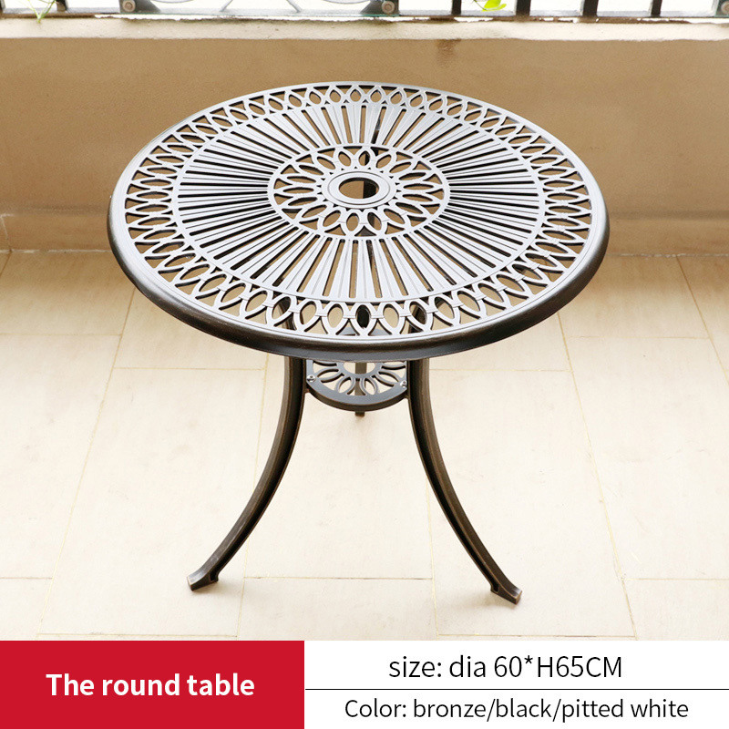 17-Sun shape round table D60