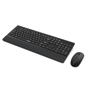 Teclado silencioso y ratón inalámbrico de 2,4G, conjunto combinado de mini teclado de tamaño completo para ordenador, portátil y PC de escritorio - Product Image 1