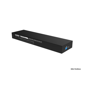 Divisor de múltiples entradas HDMI 1x8 4:4:4, divisor hdmi cec HDCP2.2 4k @ 60hz 1X8, más de 60m Cat5e/6