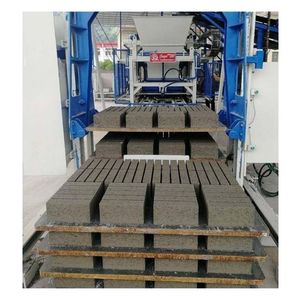 QT4-15 de enclavamiento máquina de fabricación de bloques en uganda - Product Image 1