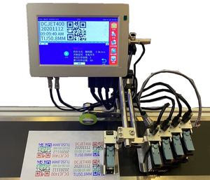 DEMAC Online Ink Jet <span class=keywords><strong>Coding</strong></span> <span class=keywords><strong>Machine</strong></span> Verpackungs industrie Tinten strahl drucker Batch QR-Code Verfalls datum Papier Film Box Karton druck