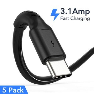 定制长度颜色USB A至USB C 3A型快速充电麦克风电缆 - Product Image 2