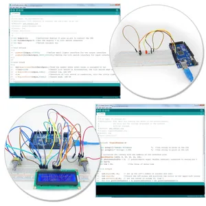 Предельный стартовый комплект Adeept для Arduino Mega2560 LCD1602 шаговый двигатель ADXL345 умный пульт дистанционного управления с PDF-гидом - Product Image 5