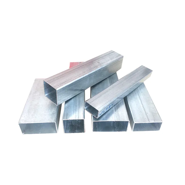 Precio de fábrica ASTM 50X50 S355 Gi Tubos de acero cuadrados de sección hueca Tubo cuadrado galvanizado