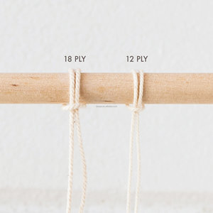 Hot Selling Customized Thread <strong>String</strong> 3 Strands Twisted Macrame Cord Cotton Rope for Packing and Decoration - Product Image 5