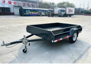 <strong>Source</strong> Straight for Single Axle Black Fence Trailer, Rich <strong>Function</strong> and Wide Use - Product Image 4
