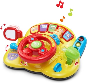OEM Factory Customized Unisex Turn and Learn Driver Musical <strong>Toy</strong> for Baby Fun - Product Image 2