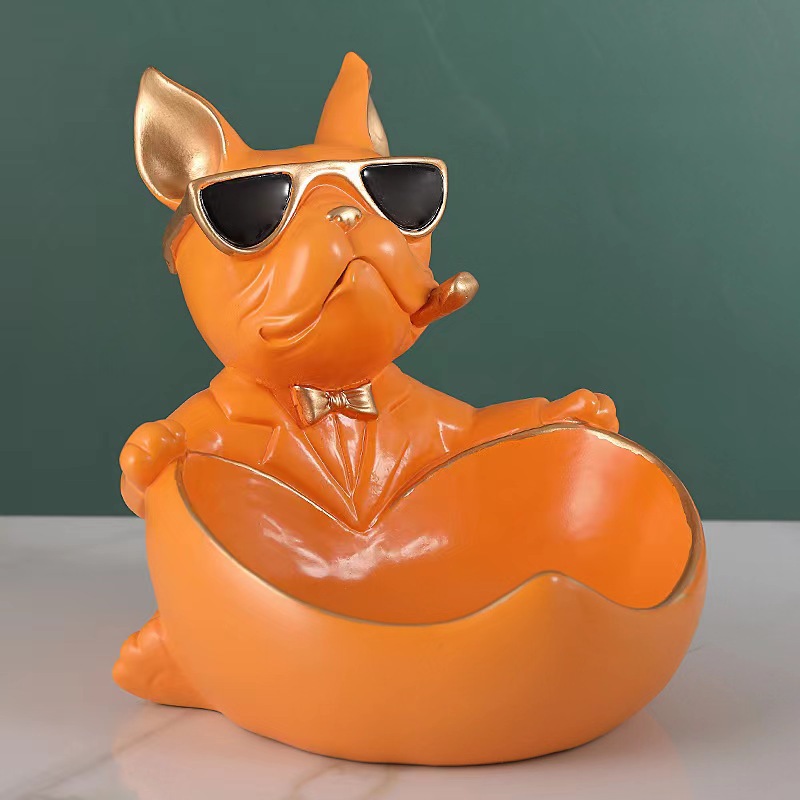 Amo a los perros naranjas.
