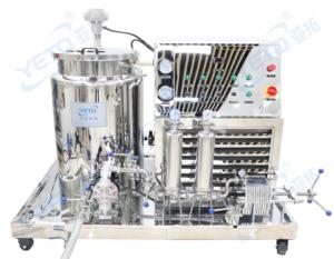 YETO Aço Inoxidável Dois Filtros Compressor De Bomba De Diafragma Misturador De Congelador De Água Óleo Essencial Líquido Perfume Que Faz A Máquina - Product Image 1