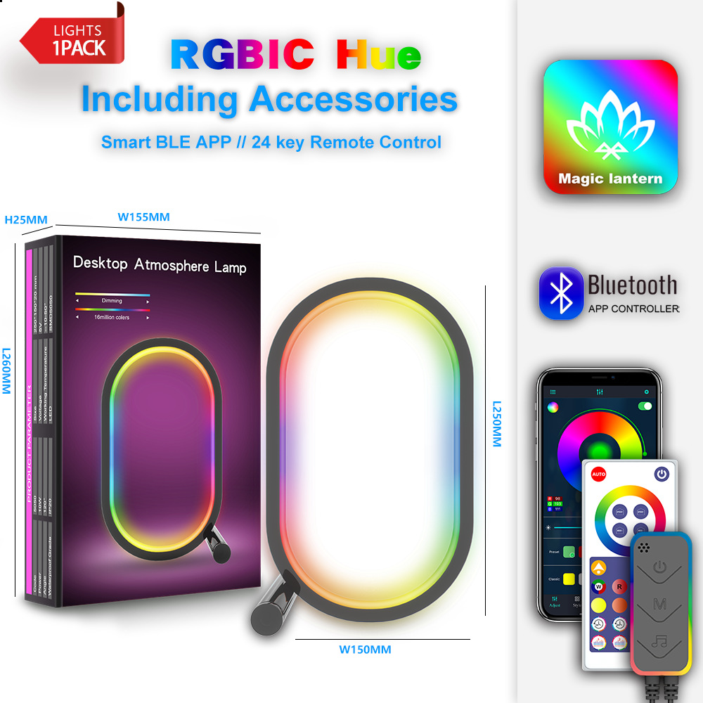 Lanterne magique BLE Noir