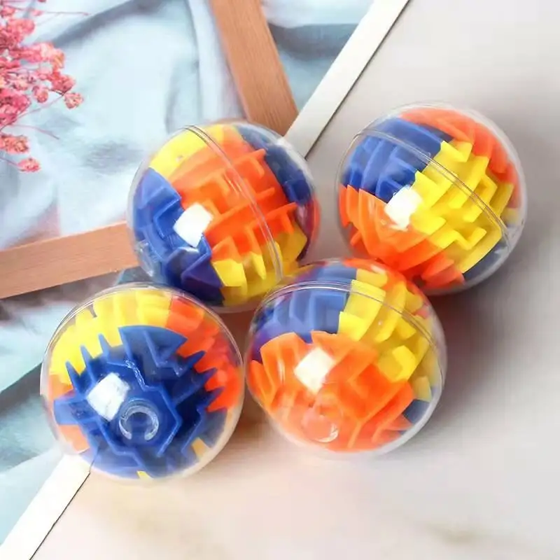 Nuovi Mini 3D Maze Ball rompicapo puzzle, giochi magici a labirinto bomboniere giocattolo per bambini e adulti gioco Lover Challenge Brain