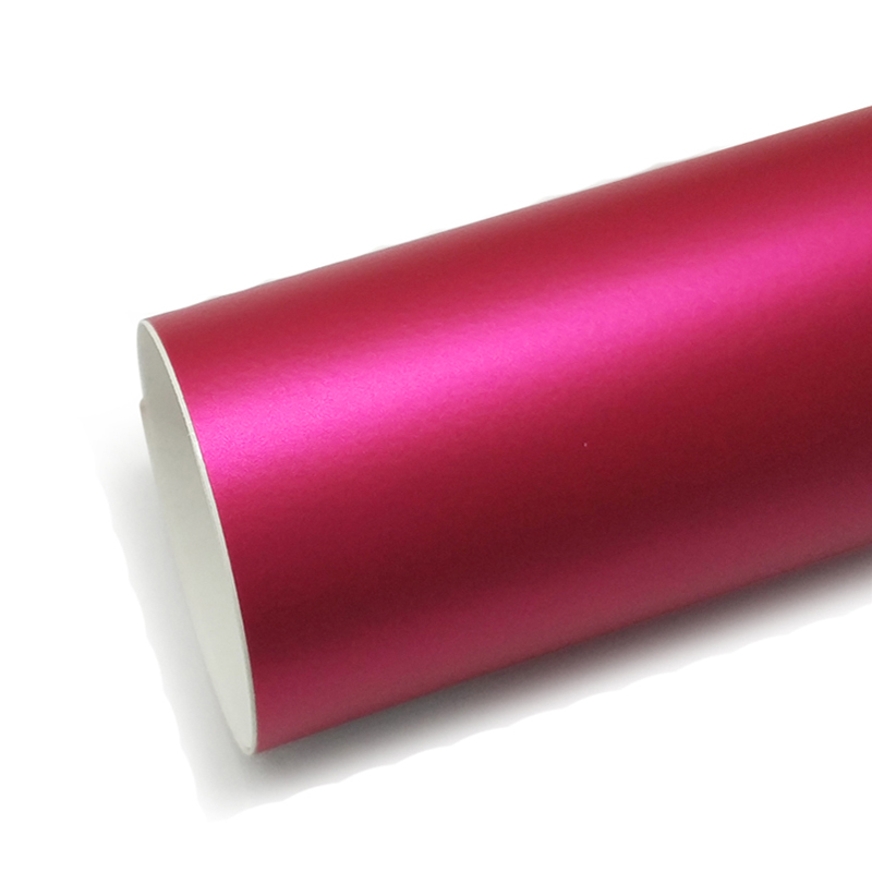 Chrome Matte Rose Red