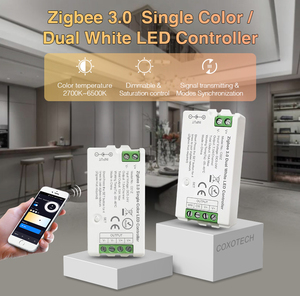 Tuya Zigbee RF LED Dimmer Controller para CCT RGB RGBW RGBCCT Led Strip - Product Image 2