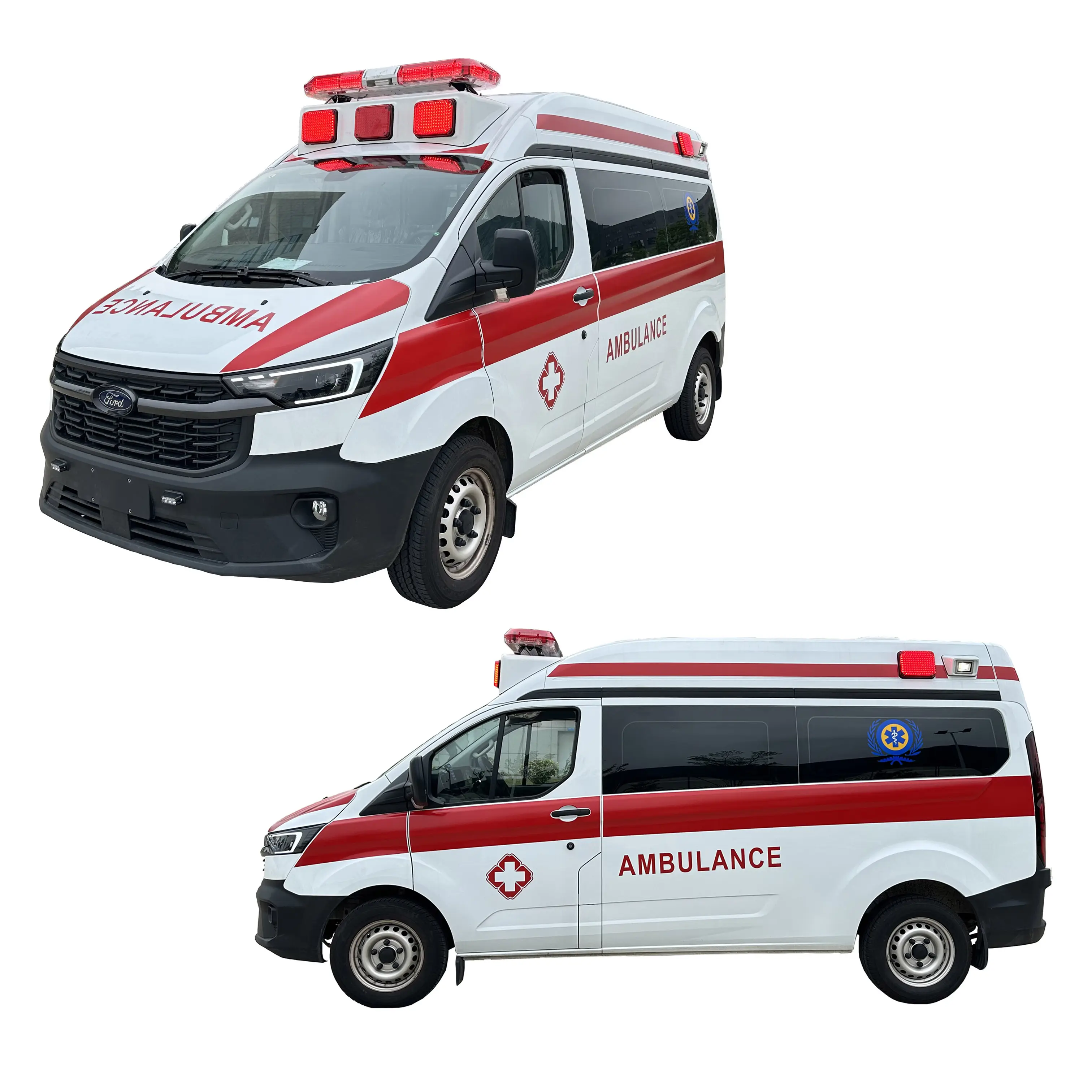 Haute qualité Service médical Transit V362 surveillance Ambulance voiture de sauvetage avancé hôpital ambulance d'urgence véhicule