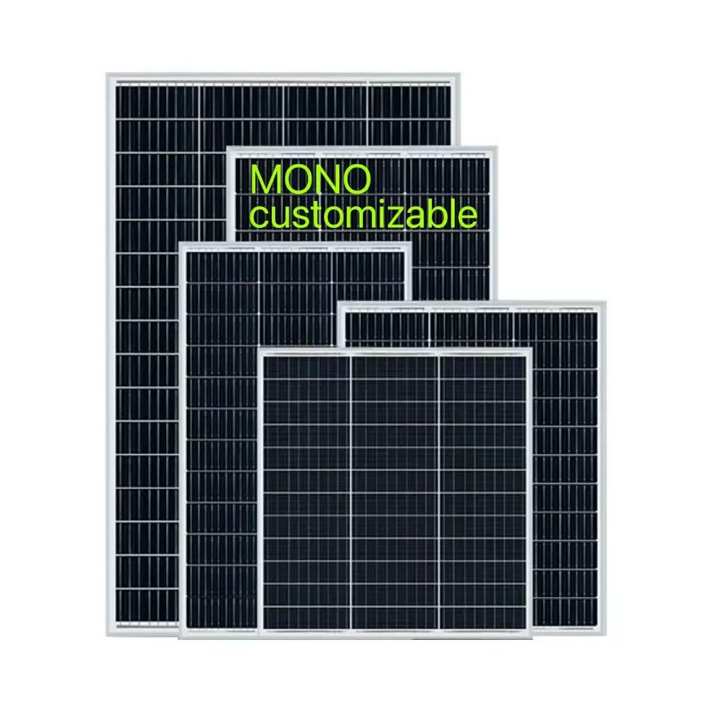 Small Size Solar Power Panels 100W 90W 80w 60w 12v 18v 24v Poly Mono Monocrystalline Solar Panel
