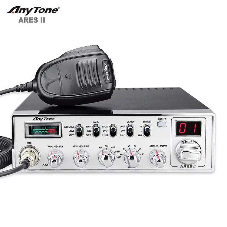 Anytone CB Rádio ARES II Alta Potência 10 Medidor SSB CB Rádio Fornecedor HAM Rádio Fornecedores