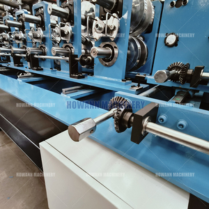 Tam otomatik C Z galvanizli kanallar rulo şekillendirme makinesi çekirdek bileşenleri taşıyan Motor PLC ile özel hızlı değişen modeller - Product Image 4