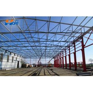 Robar edificios Estructura de acero Fabricación Función Hall Diseño Hierro rojo Acero Marcos de acero prefabricados Hangar Edificios - Product Image 6