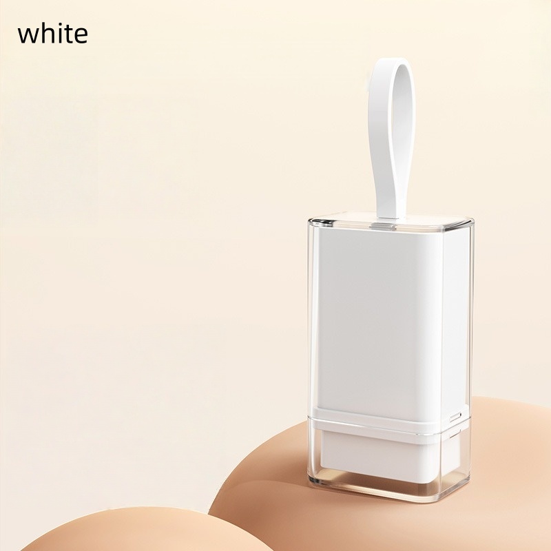 8*18mm blanc + mousse