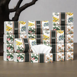 Wholesale Embossed Large Pack Facial <strong>Tissues</strong> for Bathroom and Kitchen Use - Product Image 1