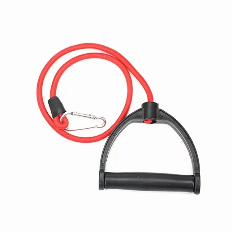 Gum plastic handle pull cord-red