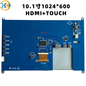 Schlussaktualizität 10 Zoll Raspberry Pi 1024*600 IPS LCD 10,1 Zoll PCAP kapazitiver Touchscreen 10,1" HD-MI LCD Touch-Display Panel