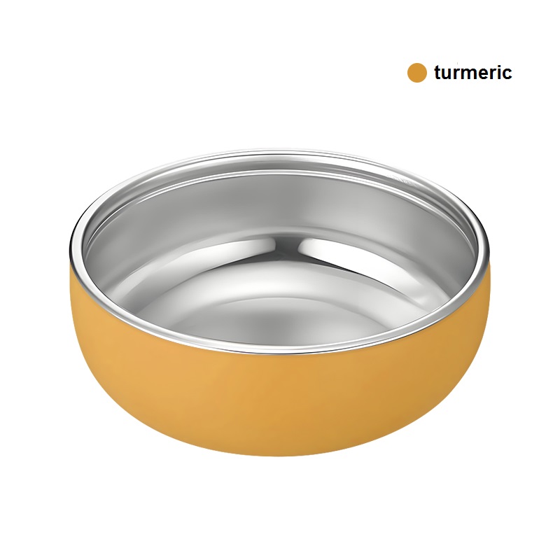 round bowl-turmeric