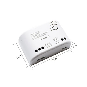 Умный Wi-Fi-модуль для домашней автоматизации Tuya 1CH 5V 12V 24V 220V RF 433 реле дистанционного управления работает с Alexa Google Home