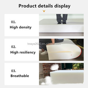 OEM <strong>Foam</strong> Sheet Rolls <strong>Foam</strong> High Rebound Sponge Resiliency Medium Density Pu <strong>Foam</strong> Block for Mattress/sofa/cushion - Product Image 6