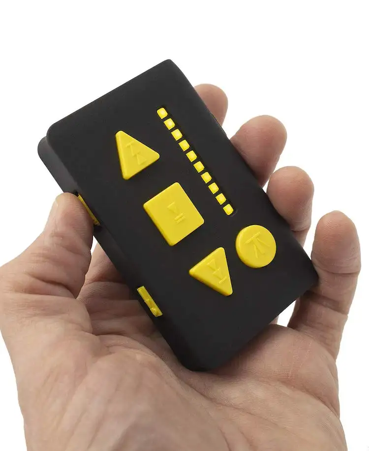 Reproductor de Audio MP3 portátil con batería integrada para personas ciegas, Mini reproductor de MP3 individual con Bluetooth 4,2, DAP