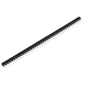 1-40 Pin Single Row Double Row 1.0mm 1.27mm 2.0mm 2.54mm SMT Round Male Female Pin <strong>Header</strong> - Product Image 2
