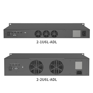 1U rafa monte güvenlik duvarı ev sunucusu Mini PC Intel Alder göl I3 I5 I7 12100T 4/2*10G SFP ağ güvenlik ana bilgisayarı - Product Image 6