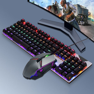Hot Swap <strong>Keyboard</strong> <strong>Custom</strong> Green Switch USB 104Keys RGB LED Wired Gaming Mechanical <strong>Keyboards</strong> Mouse <strong>for</strong> PC Laptop <strong>Computer</strong> - Product Image 6