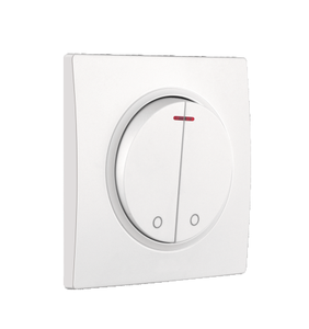 Fabrika toptan renkli anahtarı 2 gang 1 yollu elektrikli monte avrupa anahtarı - Product Image 4