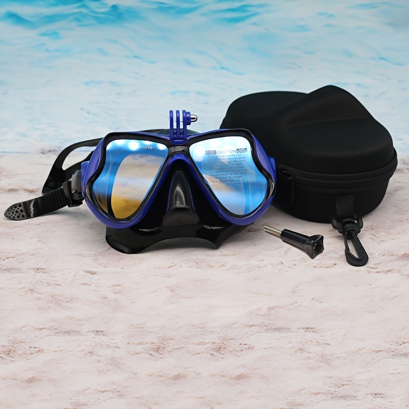 Lente azul negro