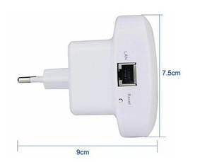 300Mbps无线wi-fi范围扩展器接入点和信号放大器Ultraboost 2.4G WiFi增强器附件中继器路由器 - Product Image 4