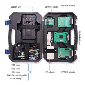 Programador de llave inteligente CGDI CG100X de nueva generación para ajuste de kilometraje de reinicio de Airbag y lectura de chip BCM compatible con MQB