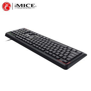 iMICE AK-320 Usb有线办公键盘，带标准104键、105键和薄膜风格 - Product Image 5