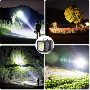 ไฟฉาย LED สำหรับตั้งแคมป์ความสว่างสูงอเนกประสงค์ขนาดใหญ่ความจุแบตเตอรี่ขนาดใหญ่ - Product Image 6