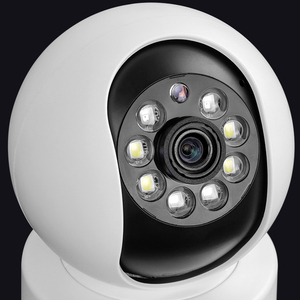 GW-R1FD-M2H(RTS) เลนส์เซ็นเซอร์2MP คู่ Wi-Fi กล้องติดตามการเคลื่อนไหวเพื่อความปลอดภัยในบ้านในร่มบ้านเคลื่อนที่จอภาพลูกน้อยหมุนได้ PTZ ไร้สาย - Product Image 4