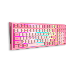 96-Key Dual Connection Mode RGB Backlight Game Office Custom <strong>Computer</strong> Membrane <strong>Keyboard</strong> with 1800mah Battery - Product Image 3