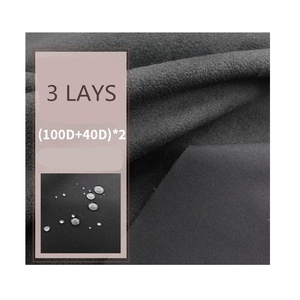 Mềm Shell 4-Way Poly Stretch Spandex TPU Ngoại Quan Cực Micro Fleece 3 Lớp Không Thấm Nước Cho Ngoài Trời - Product Image 1