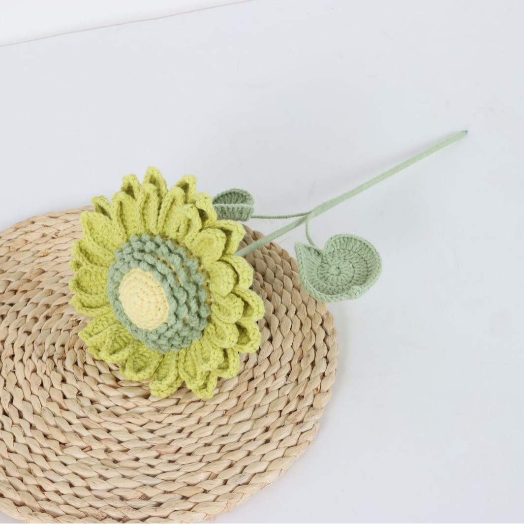 Tournesol double vert clair