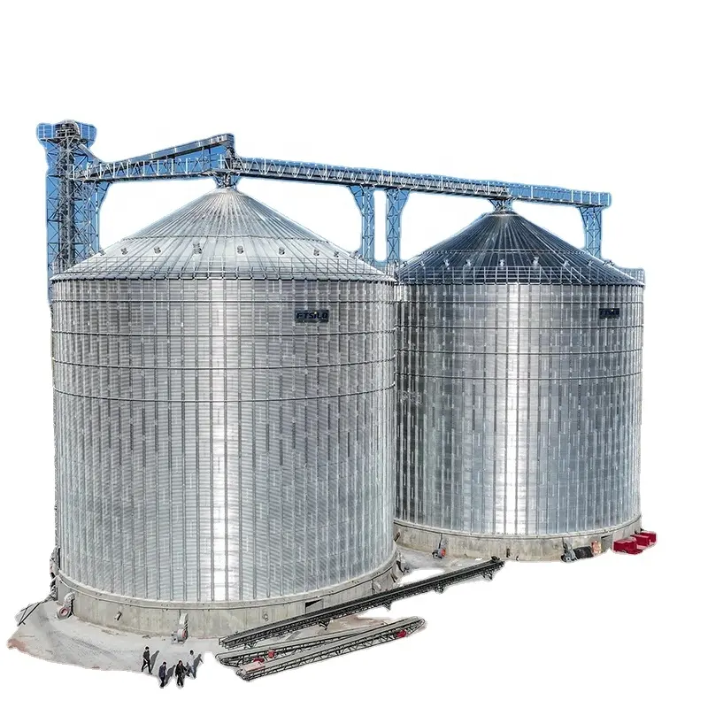 silos para grãos 2.000 toneladas 100 silos de grãos para armazenar grãos