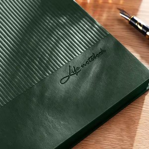 Khuyến mại Nhà máy tùy chỉnh PU Bìa mềm da máy tính xách tay A5 Chất lượng cao Lưu ý cuốn sách Tạp Chí Nhật Ký với logo cho doanh nghiệp - Product Image 5
