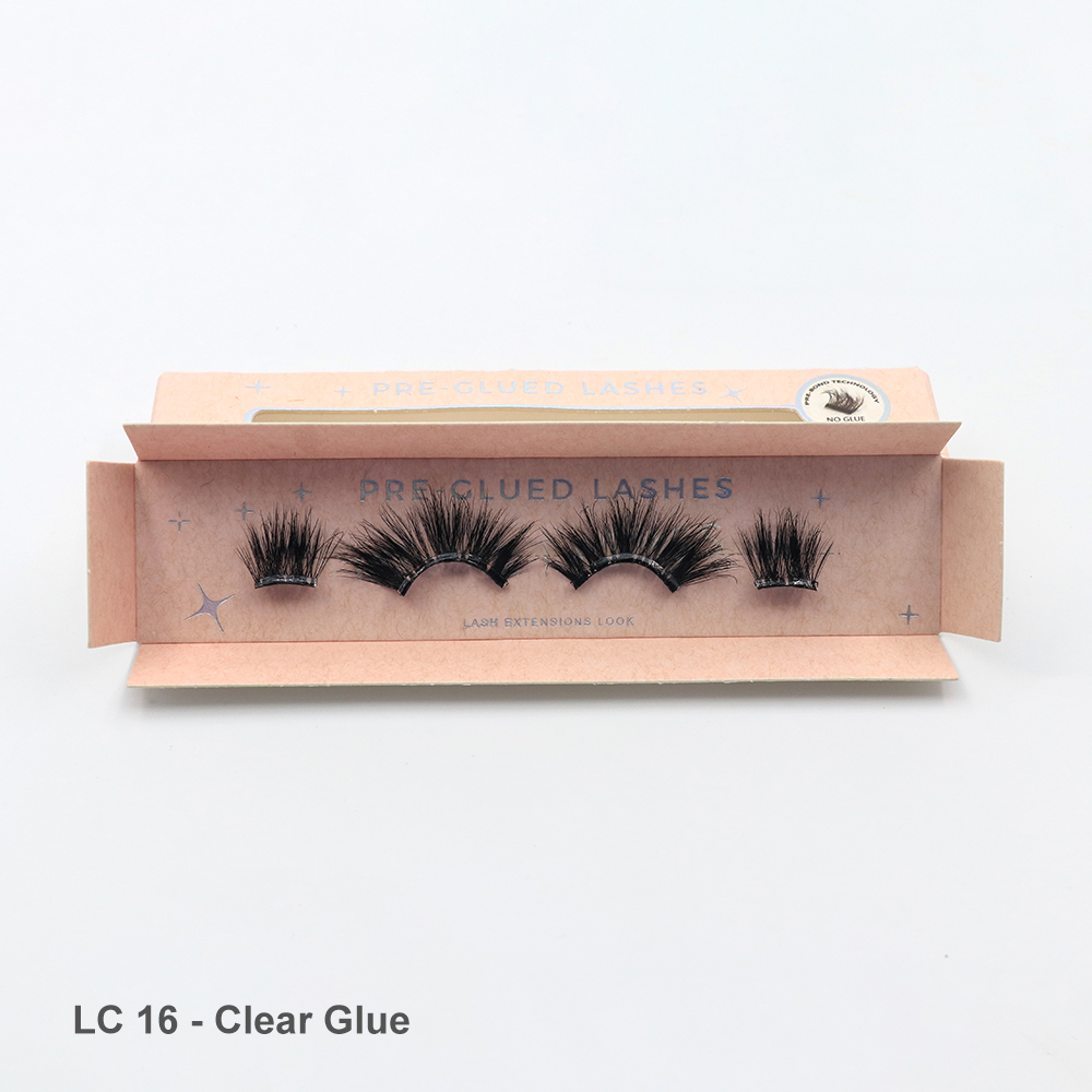 1 Pair - LC 16 - clear glue