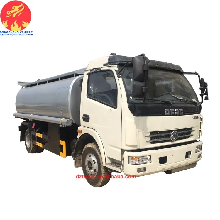 Euro IV DongFeng 7000L brandstoftank truck