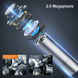 5 inç ekran 2MP IP67 profesyonel onarım aracı endüstriyel incelemek kamera belden 360 direksiyon kanalizasyon borusu boroskop endoskop - Product Image 4